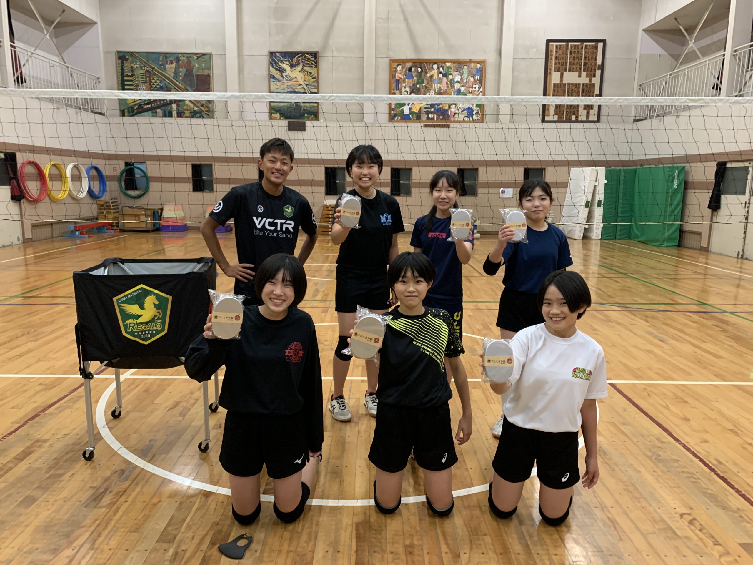 松戸レガロバレーボールスクール中学生女子クラス