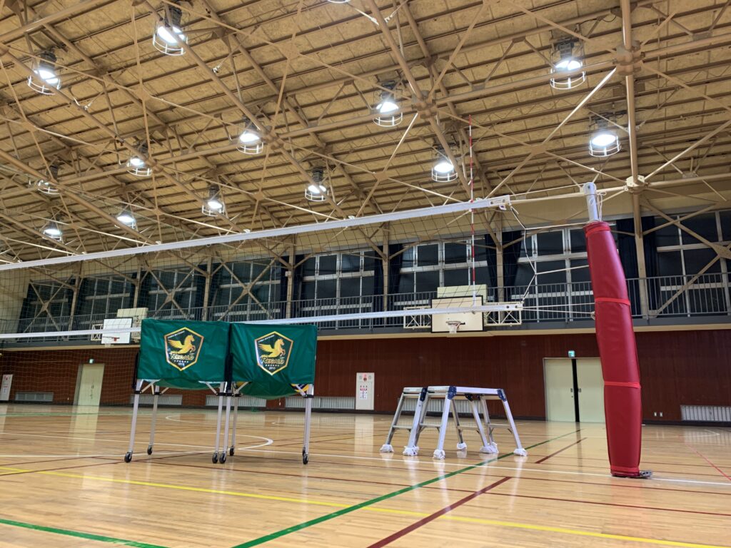 松戸レガロのバレーボールスクールの練習環境