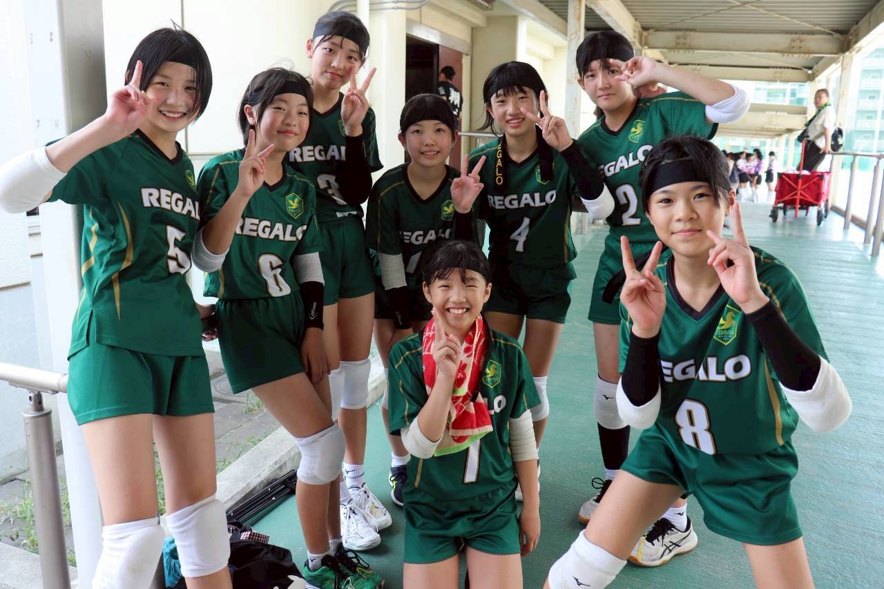 新人戦シード決定戦に参加する松戸レガロU-15のメンバー