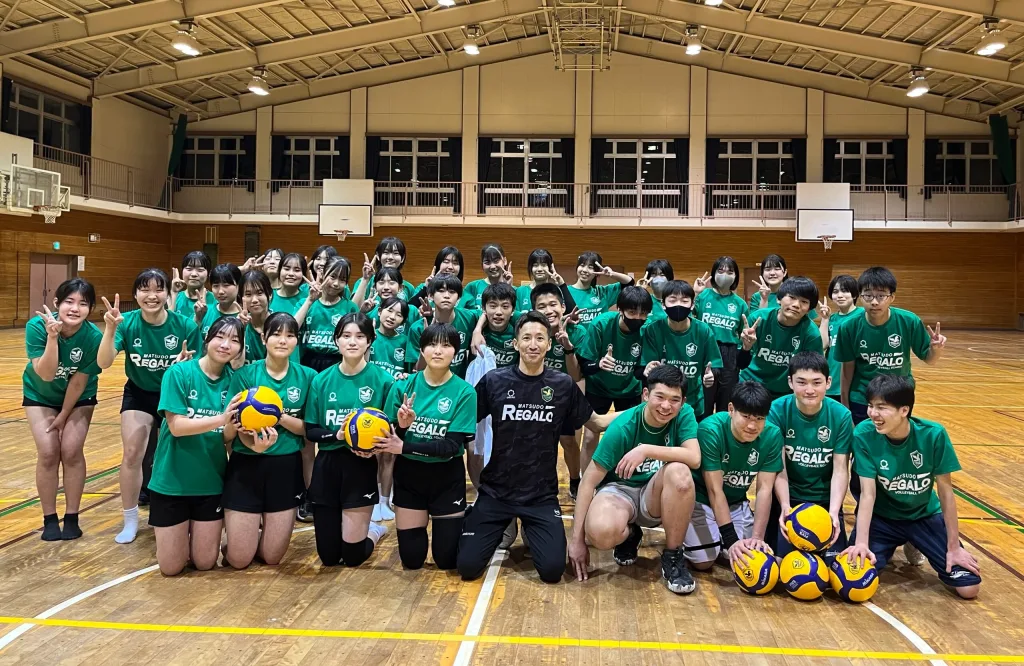 松戸レガロバレーボールスクール中学生クラス